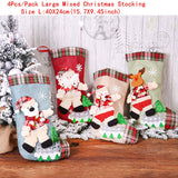 Popxstar New Year Latest Santa Claus Gnome Dolls Table Runner Natal Noel Deco Christmas Decorations for Home Xmas Navidad Gifts