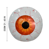 Popxstar Scary Bloodshot Eyeball Aluminum Film Balloon Halloween Party Bar Haunted House Horror Decoration Props Thriller Inflatable Ball