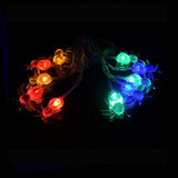 Popxstar 150cm 10LED Halloween LED String Lights Portable Pumpkin Ghost Skeletons Lights for Home Bar Halloween Party Decor Supplies
