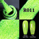 Popxstar 7.5ml Purple Reflective Cat Magnetic Gel Polish Semi Permanent Soak Off UV Led Gel Varnish Spring Nail Art Manicures