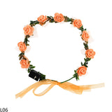 Popxstar 1pc Glowing Garland Hairband LED Light Up Crown Wreath Women Girl Adjustable Birthday Wedding Festival Party Luminous Decoration