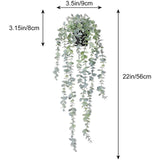 Popxstar Artificial Ivy Leaf Garland Plants Leaves Vine Fake Foliage Flowers DIY For Home Wedding Party Bathroom Garden Decorations