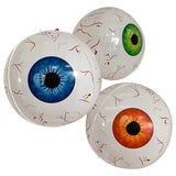 Popxstar Scary Bloodshot Eyeball Aluminum Film Balloon Halloween Party Bar Haunted House Horror Decoration Props Thriller Inflatable Ball