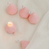 Popxstar Valentine's Day 1PC/4PCS Strawberry Decorative Aromatic Candles Soy Wax Scented Candle for Birthday Wedding Candle