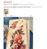 popxstar Waterproof Temporary Tattoo Sticker Rose Flowers Leave Flash Tattoos Body Art Arm Fake Sleeve Tatoo Black Women Girls Wrist