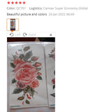 popxstar Waterproof Temporary Tattoo Sticker Rose Flowers Leave Flash Tattoos Body Art Arm Fake Sleeve Tatoo Black Women Girls Wrist