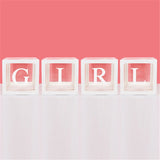 Popxstar Baby 1st Birthday Decorations First Birthday Balloon Boxes with ONE Letter for baby shower Boy Girl 1 Year Old Birthday Backdrop