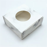 50 Pcs PVC Window Christmas Candy Brown Gift Packaging  Box For Wedding\Candy\Crafts\Cake\Handmade Soap Packing Gift Boxes