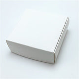 50 Pcs PVC Window Christmas Candy Brown Gift Packaging  Box For Wedding\Candy\Crafts\Cake\Handmade Soap Packing Gift Boxes