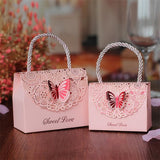 Popxstar 20 pcs/lot  Wedding Candy Box Candy Bag Wedding Portable Gift Decor Box Sweet Love Candy Box Party Supplies Paper Gift Boxes Bag