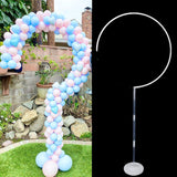 Popxstar  Valentine's Day Gender Reveal Balloons Column Holder Question Balloon Stand Boy or Girl Gender Reveal Party Decoration Baby Shower Supplies