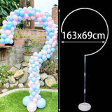 Popxstar  Valentine's Day Gender Reveal Balloons Column Holder Question Balloon Stand Boy or Girl Gender Reveal Party Decoration Baby Shower Supplies