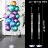 Popxstar  Valentine's Day Gender Reveal Balloons Column Holder Question Balloon Stand Boy or Girl Gender Reveal Party Decoration Baby Shower Supplies