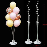 Popxstar  Valentine's Day Gender Reveal Balloons Column Holder Question Balloon Stand Boy or Girl Gender Reveal Party Decoration Baby Shower Supplies