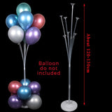 Popxstar  Valentine's Day Gender Reveal Balloons Column Holder Question Balloon Stand Boy or Girl Gender Reveal Party Decoration Baby Shower Supplies