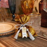 Popxstar New Velvet sugar gift bag Creative Wedding Candy Box baby shower boxes for party favors event supplies comestic bags supply