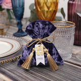 Popxstar New Velvet sugar gift bag Creative Wedding Candy Box baby shower boxes for party favors event supplies comestic bags supply