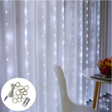 3m LED String Lights Christmas Decoration Curtain String Lights Xmas Lamp For New Year Wedding Party Curtain Garden Decoration