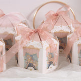 Popxstar Carousel Paper Gift Box Wedding Favors And Gifts Party Baby Shower Candy Packaging Box Birthday Party Decorations Present Boxes