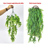 Popxstar Flower Planter Wall Hanging Wicker Rattam Basket Garden Vine Pot Plants Holder