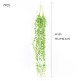 Popxstar Flower Planter Wall Hanging Wicker Rattam Basket Garden Vine Pot Plants Holder