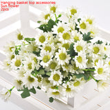 Popxstar Flower Planter Wall Hanging Wicker Rattam Basket Garden Vine Pot Plants Holder