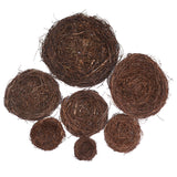 Popxstar 8-25cm Nature Bird Nest Easter Decoration DIY Handmade Craft Birds Nest for Easter Party Home Garden Decoration