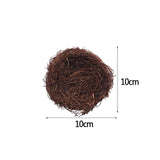 Popxstar 8-25cm Nature Bird Nest Easter Decoration DIY Handmade Craft Birds Nest for Easter Party Home Garden Decoration