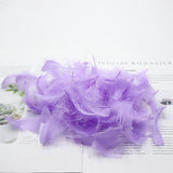 Popxstar 100pcs/bag Colorful Feathers Gift Packing Material Box Filler Supplies Diy Craft Wedding Birthday Party Decoration Accessories