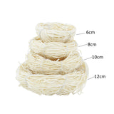 Popxstar 8-25cm Nature Bird Nest Easter Decoration DIY Handmade Craft Birds Nest for Easter Party Home Garden Decoration