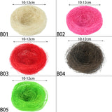 Popxstar 8-25cm Nature Bird Nest Easter Decoration DIY Handmade Craft Birds Nest for Easter Party Home Garden Decoration