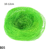 Popxstar 8-25cm Nature Bird Nest Easter Decoration DIY Handmade Craft Birds Nest for Easter Party Home Garden Decoration