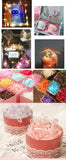 Popxstar 100pcs/bag Colorful Feathers Gift Packing Material Box Filler Supplies Diy Craft Wedding Birthday Party Decoration Accessories