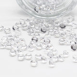 Popxstar Wedding Decoration 1000PCS 4.5mm Crafts Crystal Confetti Table Scatters Clear Crystals Centerpiece Events Party Festive Supplies
