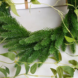 Popxstar 5 Pcs Artificial Plants Pine Branches Christmas Tree Accessories DIY New Year Party Decorations Xmas Ornaments Kids Gift A4520